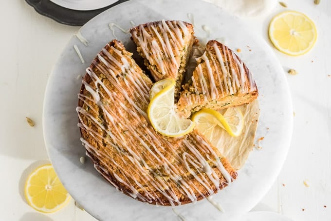 Almond Flour Lemon Zucchini Cake: Tastes Like Sunshine